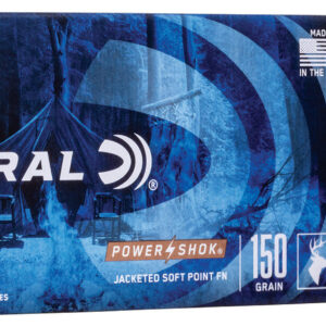 Federal 3030A Power-Shok  30-30Win 150gr Jacketed Soft Point 20 Per Box/10 Case