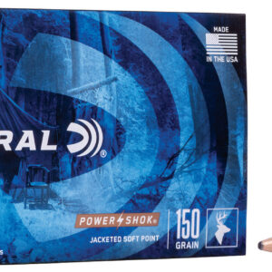 Federal 3006A Power-Shok  30-06Springfield 150gr Jacketed Soft Point 20 Per Box/10 Case