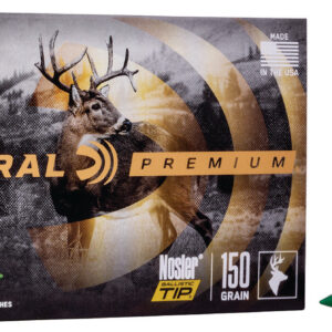 Federal P3006P Premium  30-06 Springfield 150 gr 2910 fps Nosler Ballistic Tip (NBT) 20 Bx/10 Cs