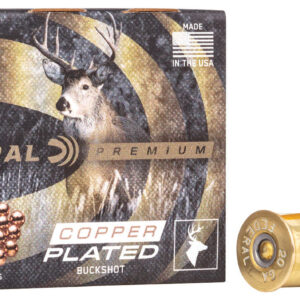 Federal P2563B Premium Magnum 20Gauge 2.75" 20Pellets 1 1/8oz 3BuckShot 5 Per Box/50 Case