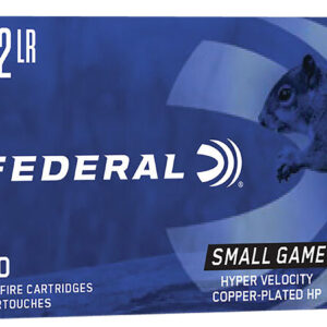 Federal 724 Small Game & Target  22 LR 31 gr 1430 fps Copper Plated Hollow Point (CPHP) 50 Bx/100 Cs