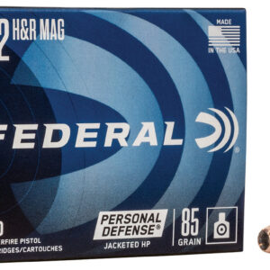 Federal C32HRB Personal Defense  32H&R Mag 85gr Jacketed Hollow Point 20 Per Box/25 Case