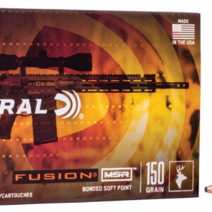 Federal F308MSR1 Fusion MSR  308 Win 150 gr 2770 fps Fusion Soft Point 20 Bx/10 Cs