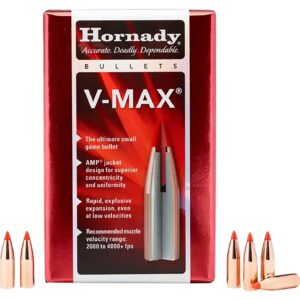 Hornady 22440 V-Max  6mm .243 87 gr V Max 100 Per Box/ 25 Case