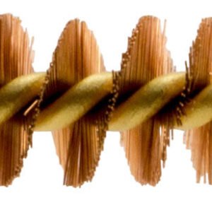 Pro-Shot 9P Bore Brush  9mm Pistol #8-32 Thread Bronze Bristles Brass Core