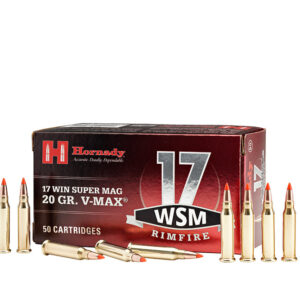 Hornady 83180 Varmint Express  17 WSM 20 gr 3000 fps Hornady V-Max (VMX) 50 Bx/10 Cs