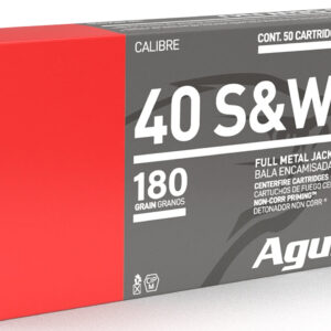 Aguila 1E402110   40S&W 180gr Full Metal Jacket 50 Per Box/20 Case