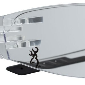Browning 12761 Shooters Flex  Adult Clear Lens Polycarbonate Clear Frame