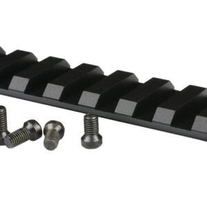 Warne 7672M Mountain Tech Tactical Rail Black Anodized Aluminum, Fits HS Precision/Bergara Premier/Remington 700 Long Action, 0 MOA