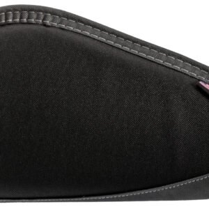Allen 44411 Deluxe  Handgun Case Black w/Gray Trim, Foam Padding, Non-Absorbent Lining & Lockable Zipper 11" L