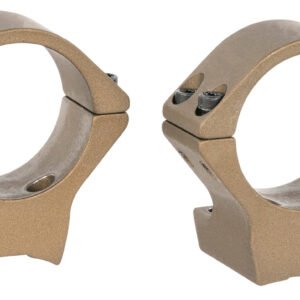 Browning 12534 X-Bolt Scope Mount System X-Lock Burnt Bronze Cerakote Aluminum 30mm Tube, Low Rings