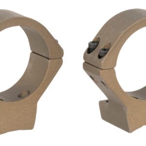 Browning 12540 X-Bolt Scope Mount System X-Lock Burnt Bronze Cerakote Aluminum 34mm Tube, Low Rings