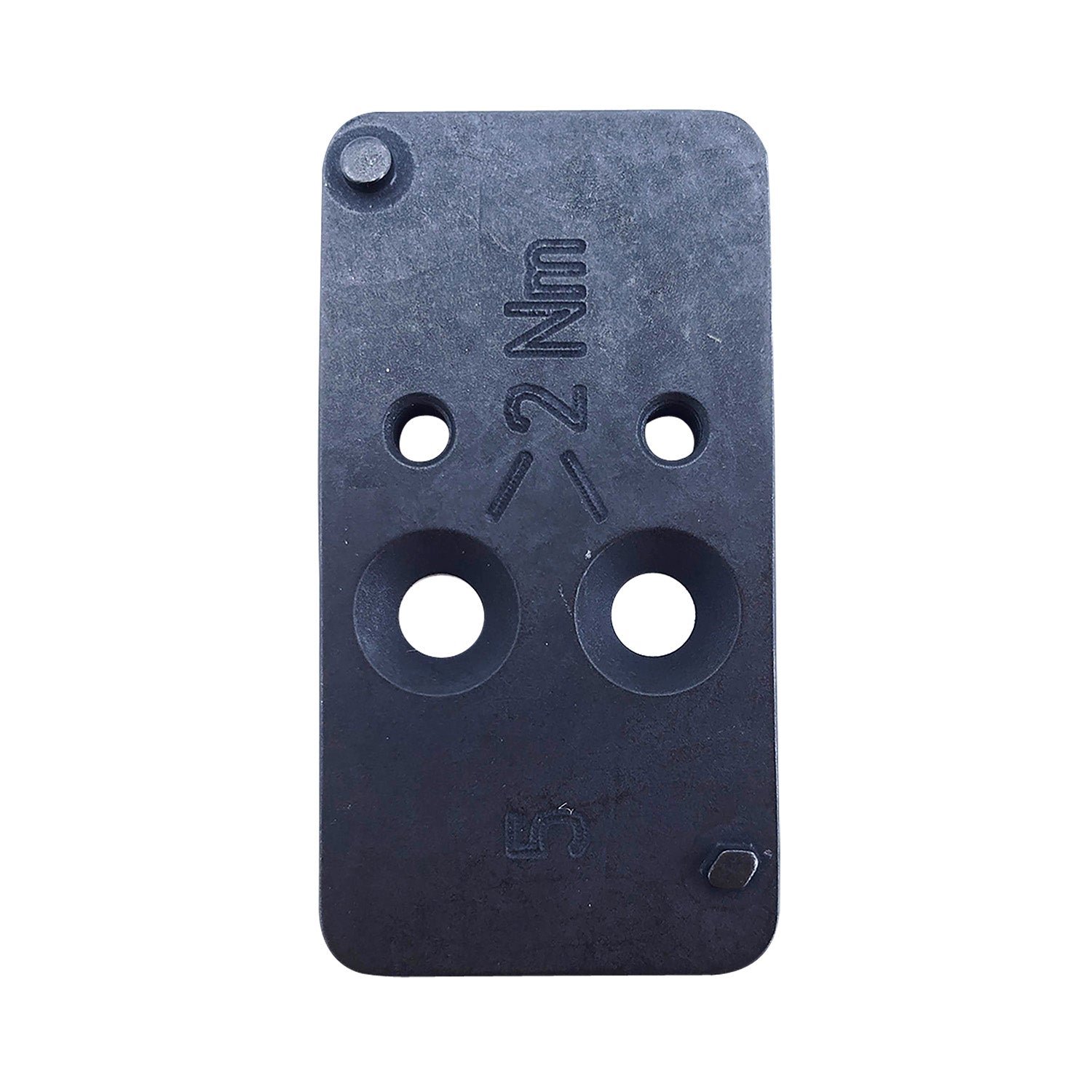 HK 50254265 Optic Plate #5 Black Steel, Fits HK VP9 OR Burris/Vortex Pattern Footprint Mount