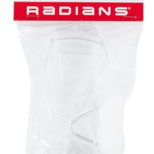 Radians CV0010 Coveralls Shooting Glasses Adult Clear Lens Polycarbonate Clear Frame