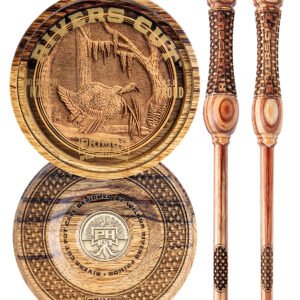 Primos PS2921 Rivers Cut  Friction Call Turkey Sounds Brown Hardwood