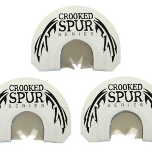 Foxpro CSGSCOMBO Crooked Spur Ghost Spur Combo Diaphragm Call, Attracts Turkey,  Triple Prophylactic Reeds