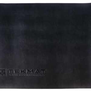 TekMat TEKR20STEALTHBK Stealth Ultra 20 Cleaning Mat Black Rubber 15"x20" TEKMAT Logo