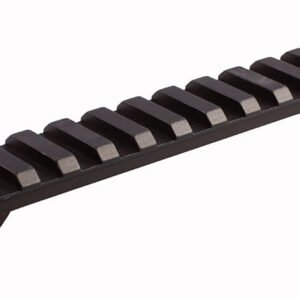 Talley PSM252153 CVA Cascade Picatinny Rail  Black Anodized Short Action 20 MOA