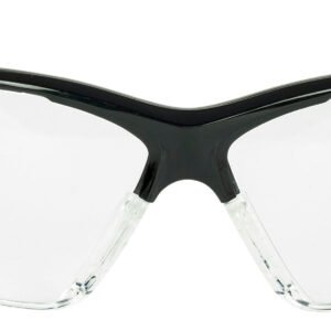 Walker's GWPIKNOF1CLR Ballistic Eyewear IKON Tanker Adult Clear Lens Matte Black Frame