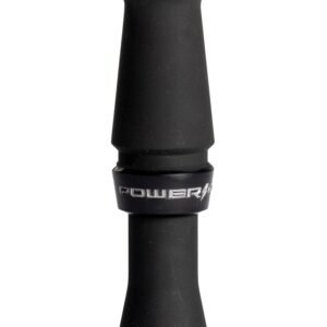 Power Calls 21601 Volt  Open Call Double Reed Attracts Mallards Stealth Black Polycarbonate