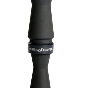 Power Calls 21801 Jolt DR  Open Call Double Reed Attracts Mallards Stealth Black Polycarbonate