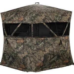 Rhino Blinds R150RTE Hybrid R150 5 Hub Realtree Edge 150 Denier 58" x 58" 65" High