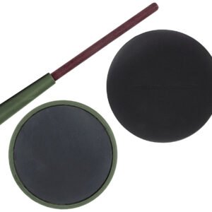 Power Calls 24258 Fuel Slate Pot Call Slate Over Glass, Matched Purple Heart Striker, Includes Protective Lid & Conditioning Pad