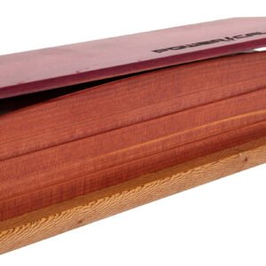 Power Calls 24266 Force Turkey Box Call Double-Sided, Variety of Sounds, Cedar Side Walls, Sycamore Base, Laser-Engraved Lid