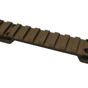 Talley P0MSB735 Browning X-Bolt Smoked Bronze Picatinny Rail  Short Action 20 MOA