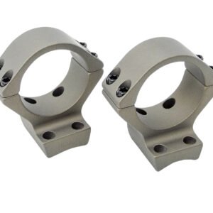Talley SB740735 Scope Mount/Ring Combo  Smoked Bronze Cerakote 30mm Tube Fits X-Bolt Medium Rings