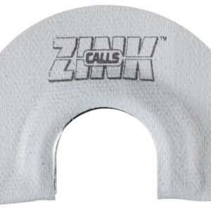 ZINK ZNKZNK312 Lucky Lady  Diaphragm Call Triple Reed Turkey Sounds White V-Notch Cut