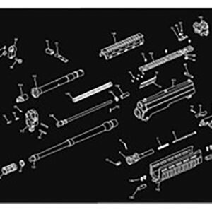 TekMat TEKR36SIG556 Sig Sauer 556 Cleaning Mat Sig 556 Parts Diagram 12" x 36"