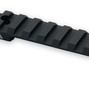 Weatherby J010004 Picatinny Rail  Matte Black Aluminum Weatherby Model 307 Weaver Mount Short Action 20 MOA