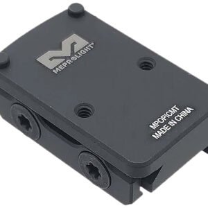 Meprolight USA 901141044 Picatinny Riser  Matte Black Aluminum RMR Footprint Mount