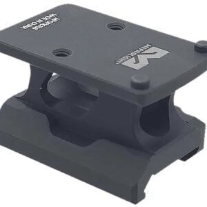 Meprolight USA 901141045 Picatinny Riser  Matte Black Aluminum RMR Footprint Mount