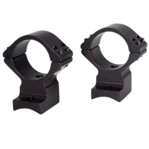 Talley 740719   Black Aluminum 30mm Tube Fits Weatherby Model 307 Medium Rings
