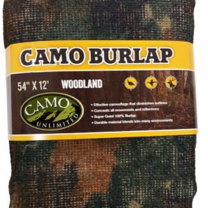Camo Systems 9540 Burlap  Woodland 54" H x 12" L