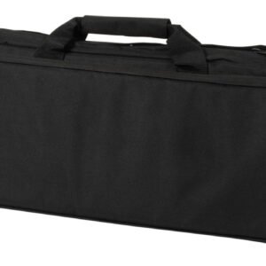 US PeaceKeeper P30042 RAT Case Water Resistant Black 600D Polyester w/ Padding Adjustable Straps Air Vents & Front Pocket w/ Triple Mag Pouch