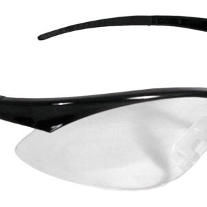 Radians OB0110CS Outback Shooting Glasses Adult Clear Lens Anti-Fog Black Frame