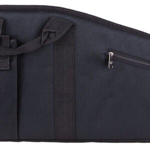 Bulldog BD420 Extreme Tactical  45" Black Water-Resistant Nylon, Tricot Lining, 4 External Velcro Magazine Pouches, Soft Padding
