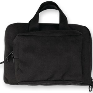 Bulldog BD915 Deluxe Mini Range Bag Black Water-Resistant Outer Shell, Inside Ammo & Magazine Pockets, Outer Storage Pockets
