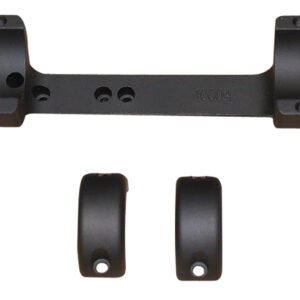 DNZ 10006 Game Reaper Scope Mount/Ring Combo Matte Black 1" Tube, Fits TCA Impact/Triumph/Pro HUnter FX/Pro Hunter/Omega/Encore, Medium Rings